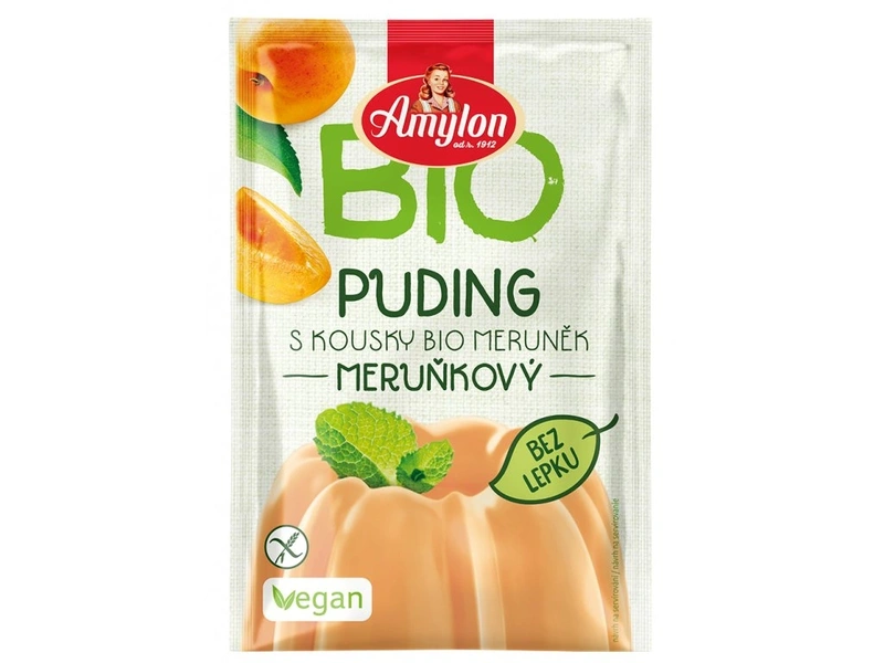 Amylon Meruňkový puding bez lepku 40 g BIO