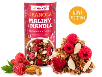 Mixit Granola z pece - Maliny a mandle 440 g