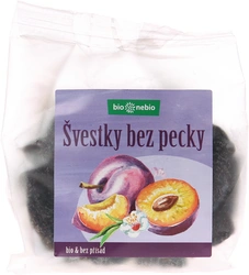 bio*nebio Švestky sušené vypeckované 150 g BIO