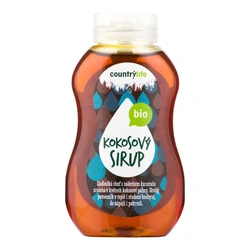 Country Life Sirup kokosový 250 ml / 345 g BIO