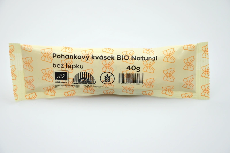 Natural Jihlava Pohankový kvásek bez lepku 40g BIO