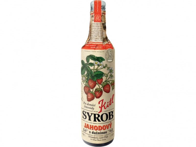 Kitl Syrob Jahodový s dužinou 500 ml