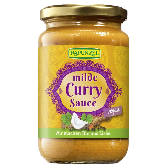 Rapunzel Curry omáčka jemná 350ml / 340g BIO