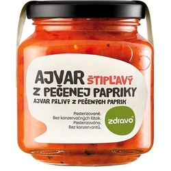 Zdravo Ajvar z pečených paprik pálivý 300 g