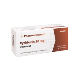 Pharmacentrum Pyridoxin 20 mg 60 tablet