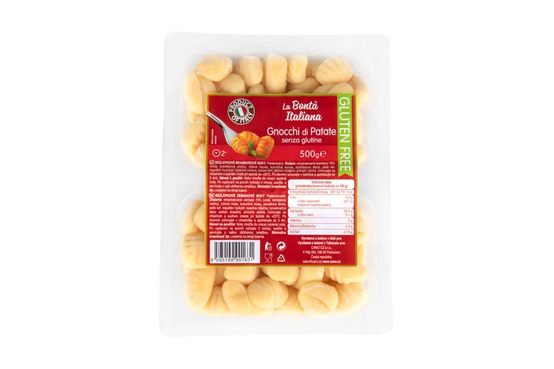 La Bonta Italiana Bramborové gnocchi bezlepkové 500 g