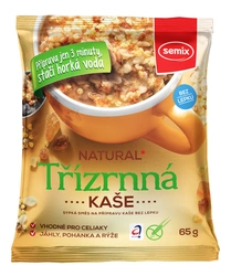 Semix Třízrnná kaše natural 65 g