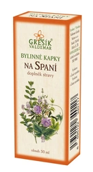 Grešík Bylinné kapky Na spaní 50ml