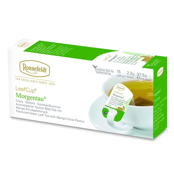 Ronnefeldt LeafCup Morgentau čaj sáčky 15 x 2,5 g